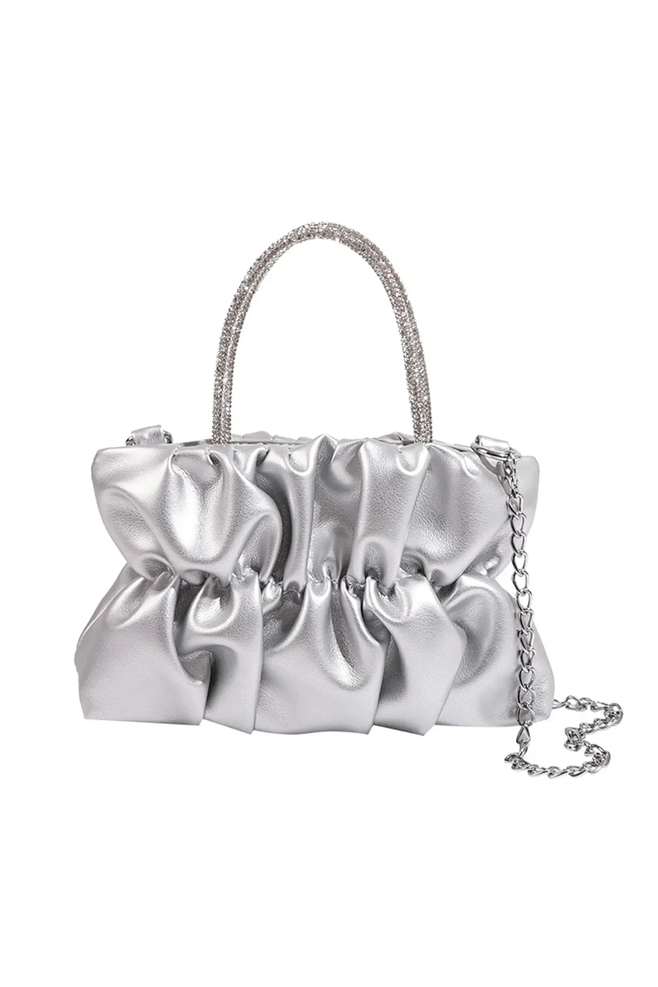 Silver Chain Bag for Chic Ensembles