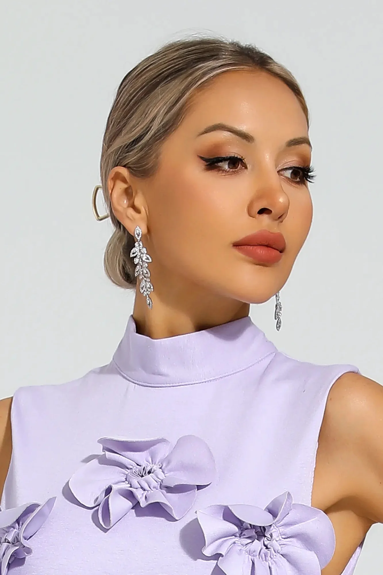 Silver Leaf Clip-On Earrings - Stylish Comfort Accessories