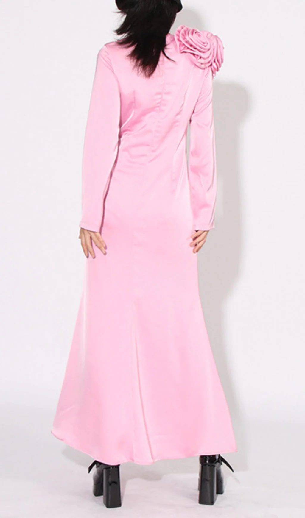 Pink Floral Maxi Dress - Summer Boho Chic Vibe