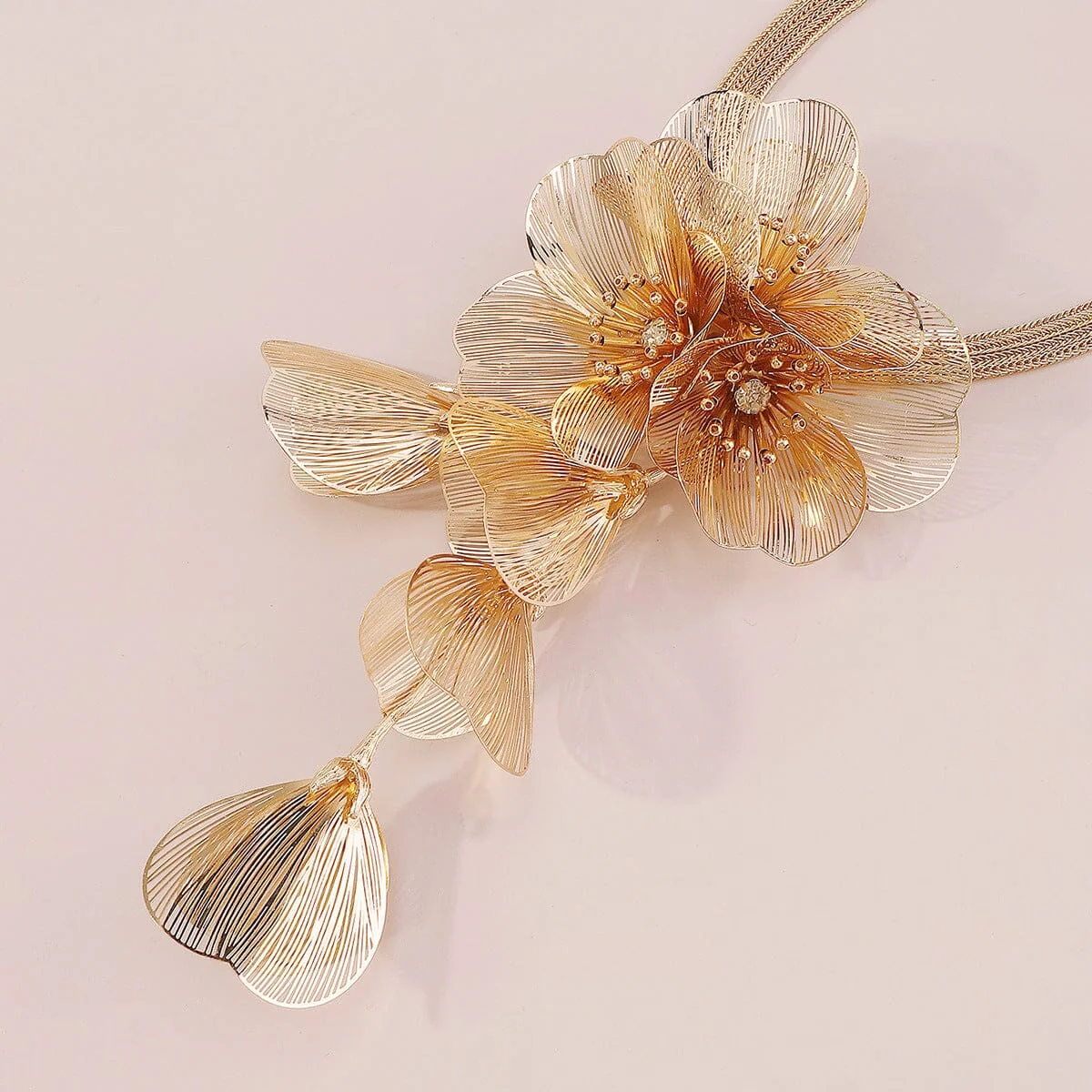 Elegant Floral Choker Necklace - Premium Design