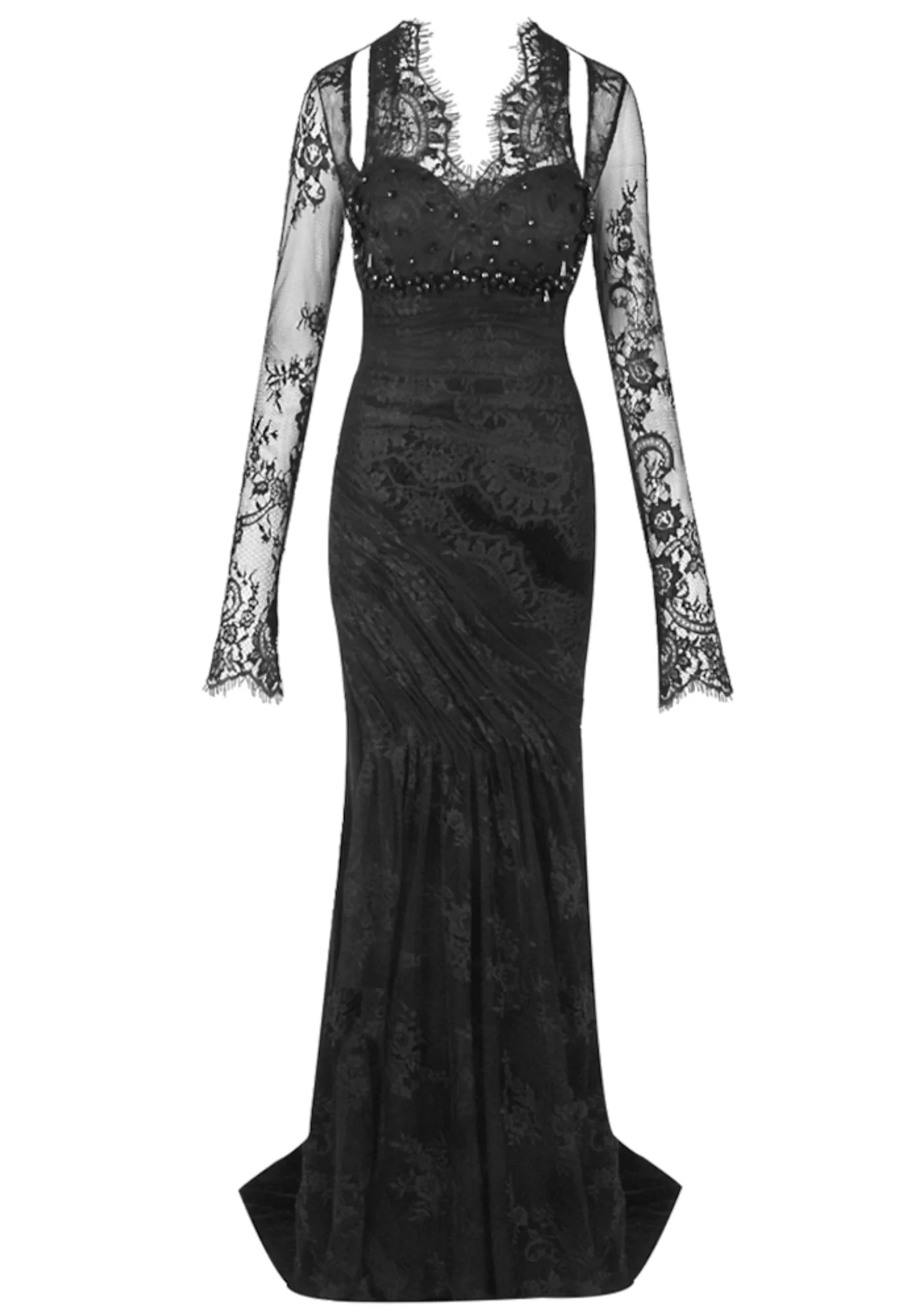 Black Sequin Lace Halter Maxi Dress - Elegant Evening Wear