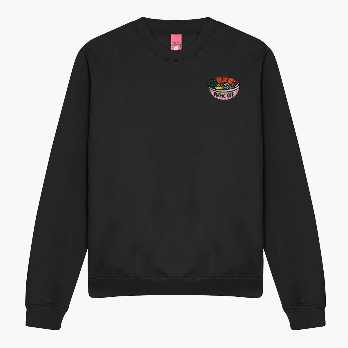 Embroidered Unisex Sweatshirt with Cute Detail