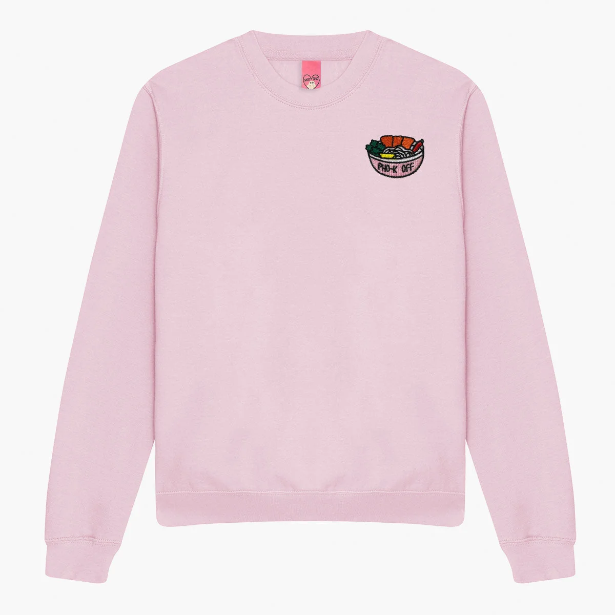 Embroidered Unisex Sweatshirt with Cute Detail