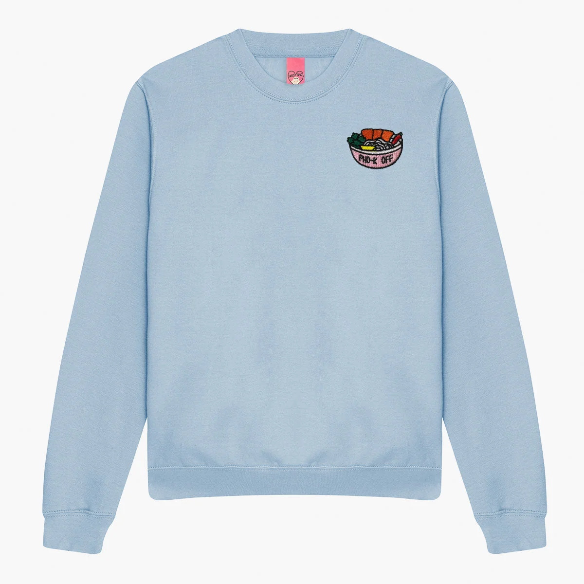 Embroidered Unisex Sweatshirt with Cute Detail