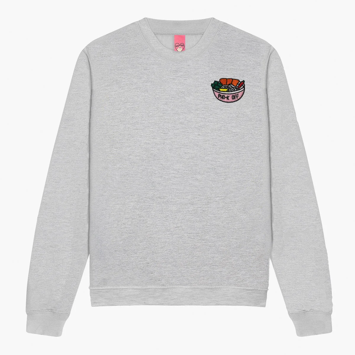 Embroidered Unisex Sweatshirt with Cute Detail