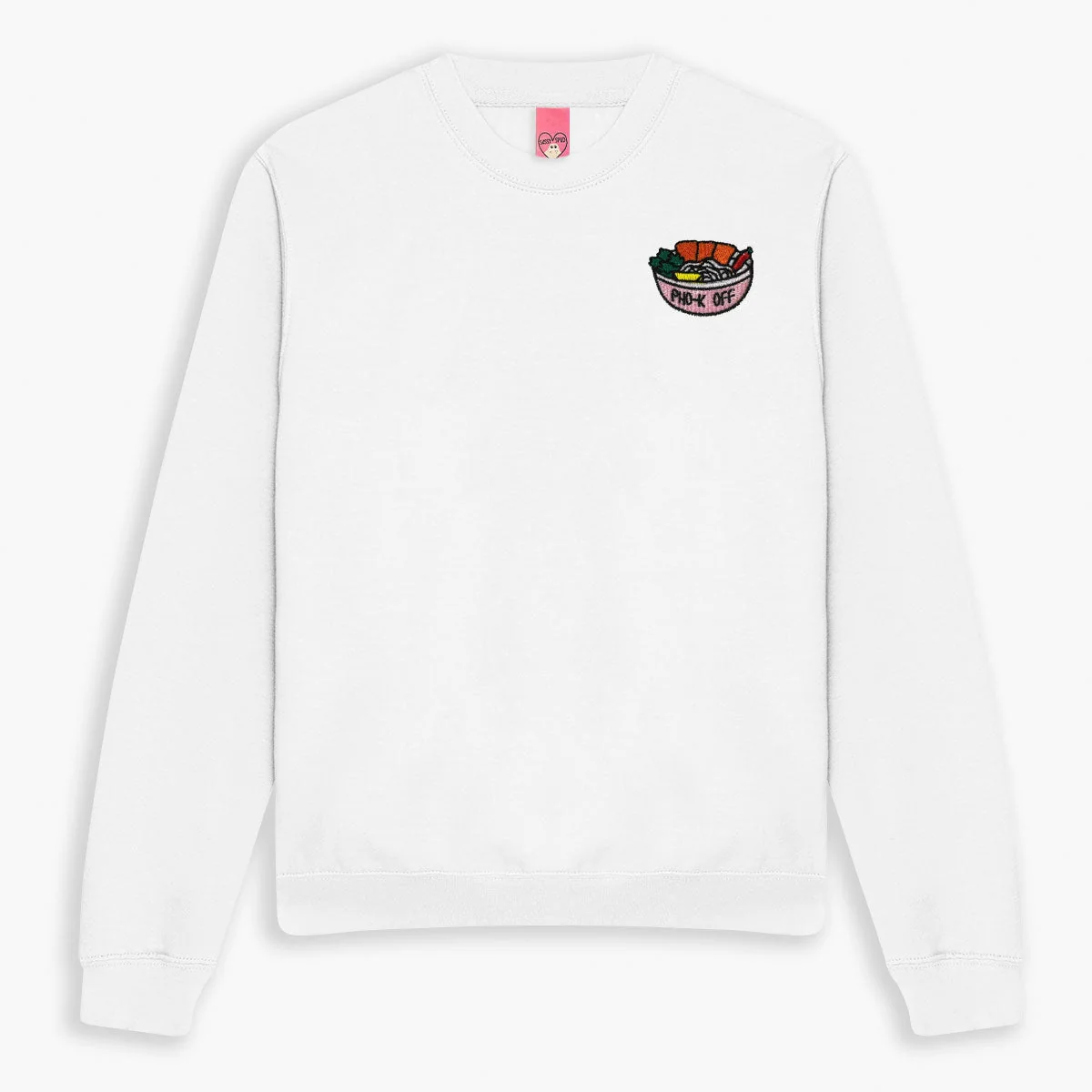 Embroidered Unisex Sweatshirt with Cute Detail