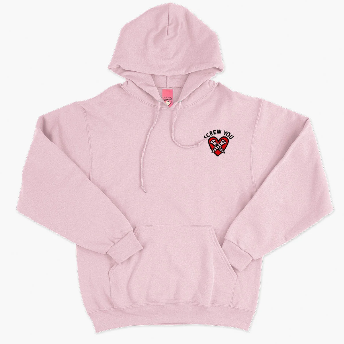 Embroidered Unisex Fleece Hoodie - Eco-Friendly & WRAP Certified