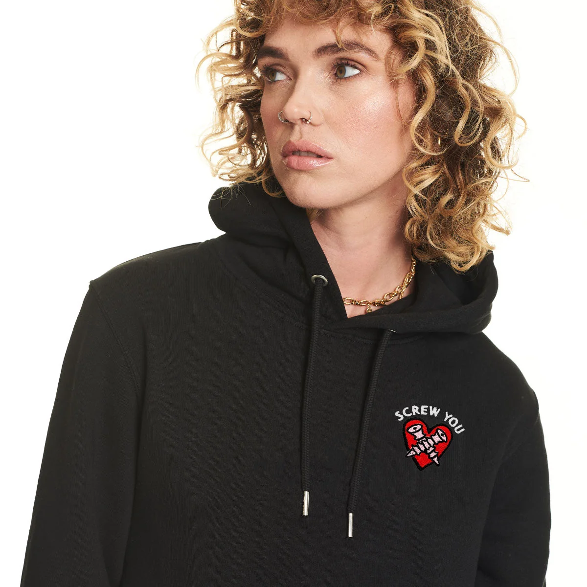 Embroidered Unisex Fleece Hoodie - Eco-Friendly & WRAP Certified