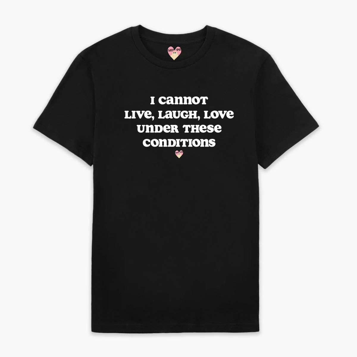 Organic Cotton Live Laugh Love Tee - Unisex Fit