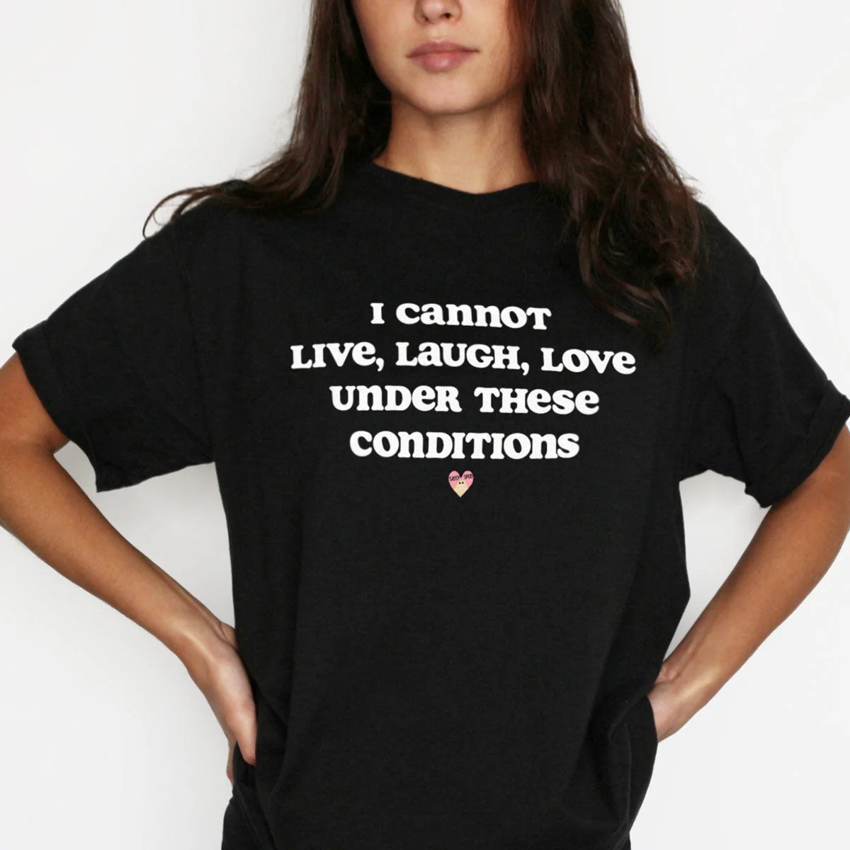 Organic Cotton Live Laugh Love Tee - Unisex Fit