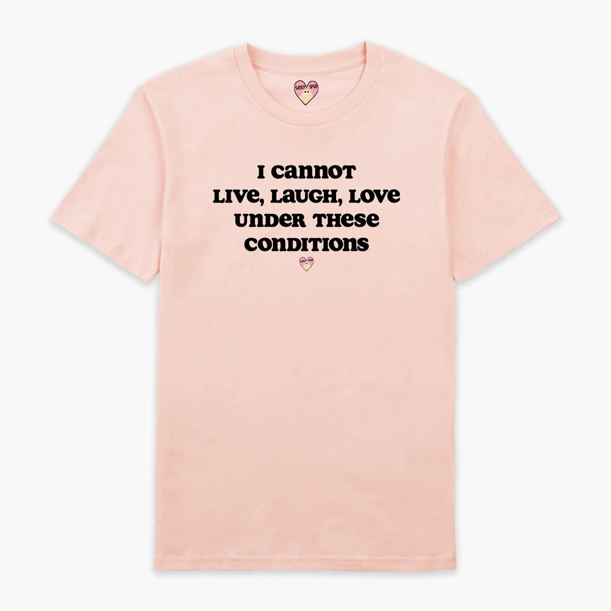 Organic Cotton Live Laugh Love Tee - Unisex Fit