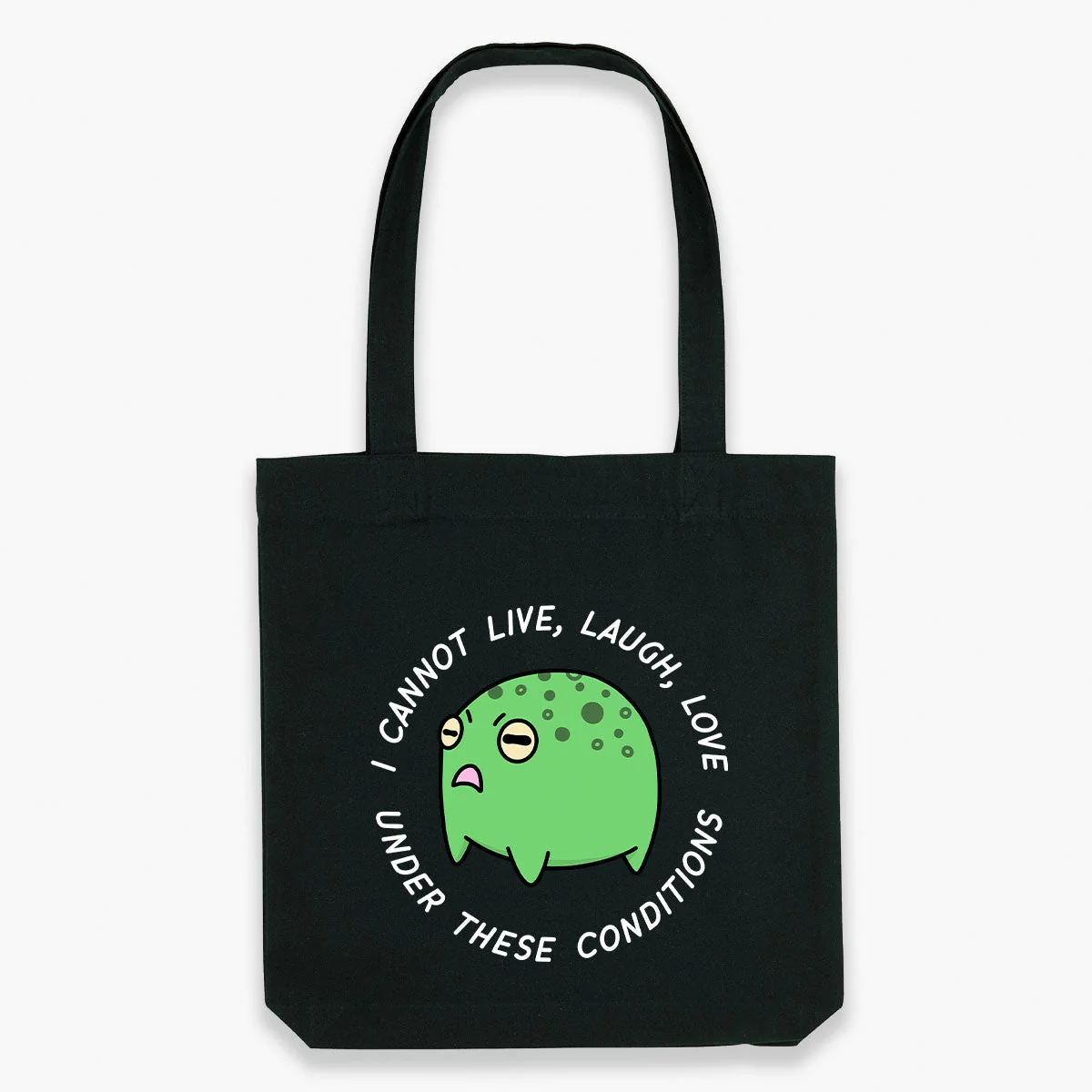 Sassy Frog Printed Tote Bag - Ethically Made
