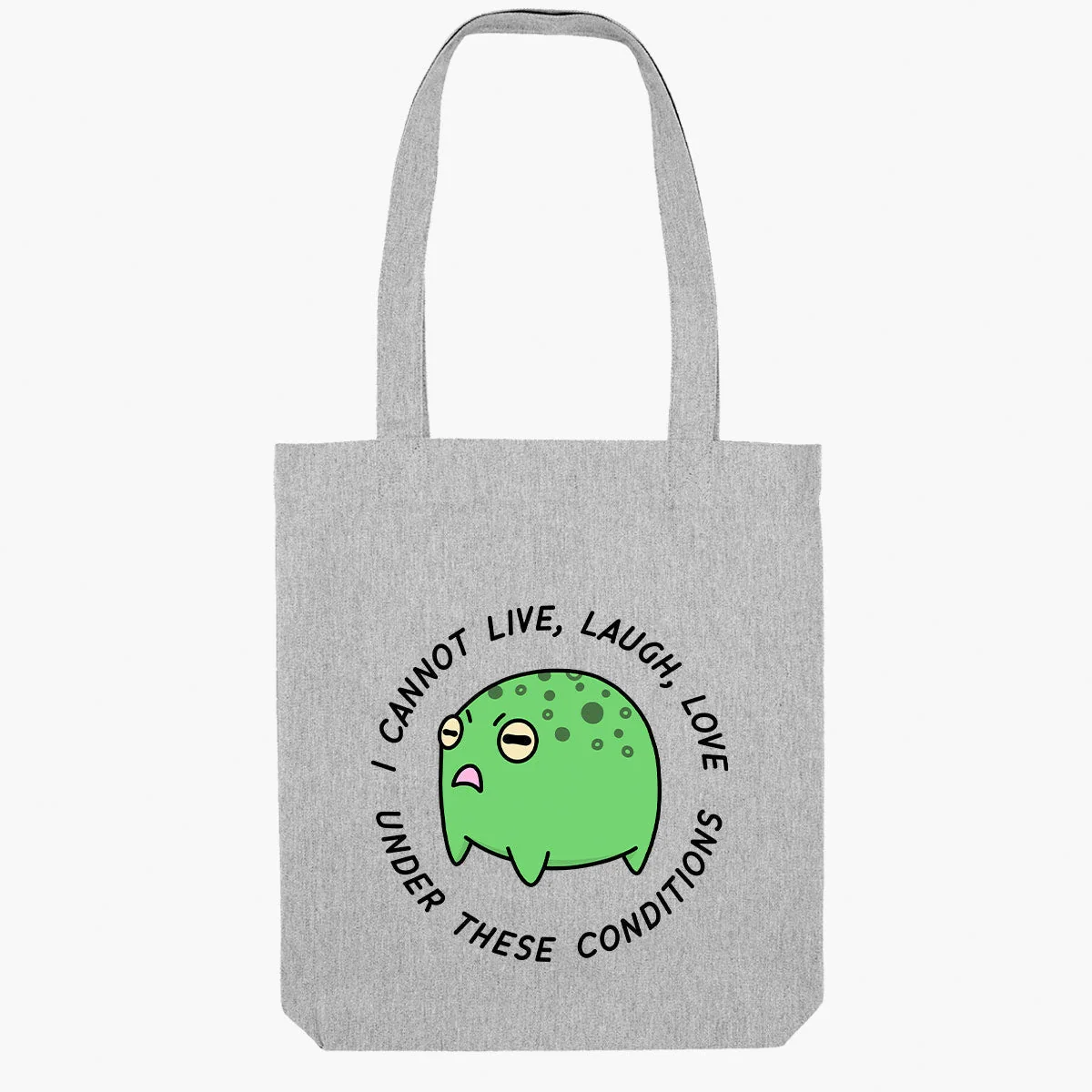 Sassy Frog Printed Tote Bag - Ethically Made