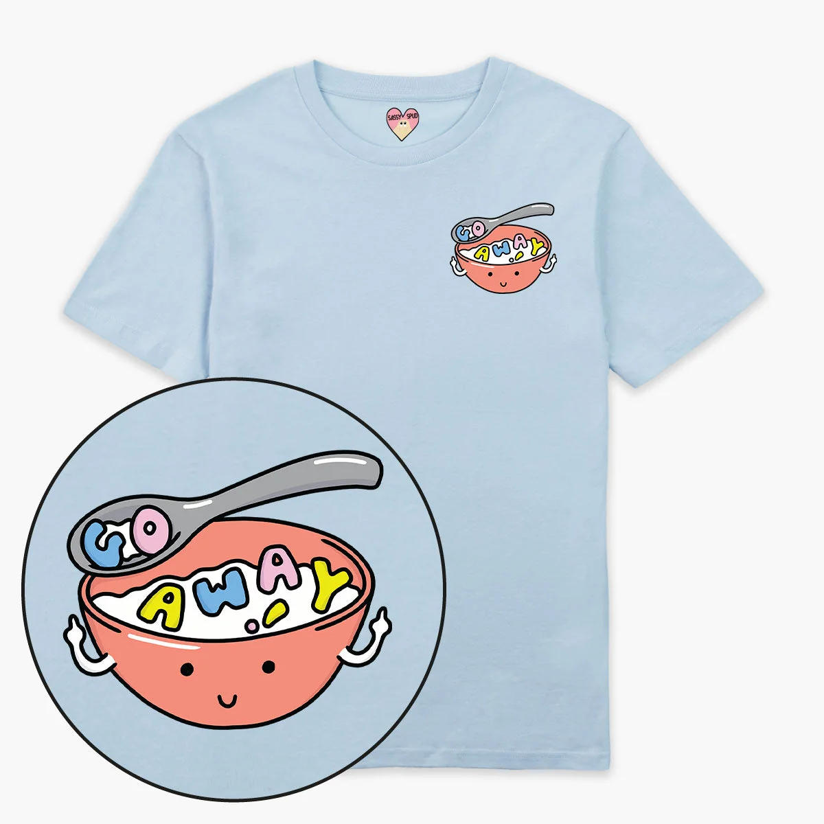 Organic Cotton Sassy Spud Graphic Tee - Unisex Fit