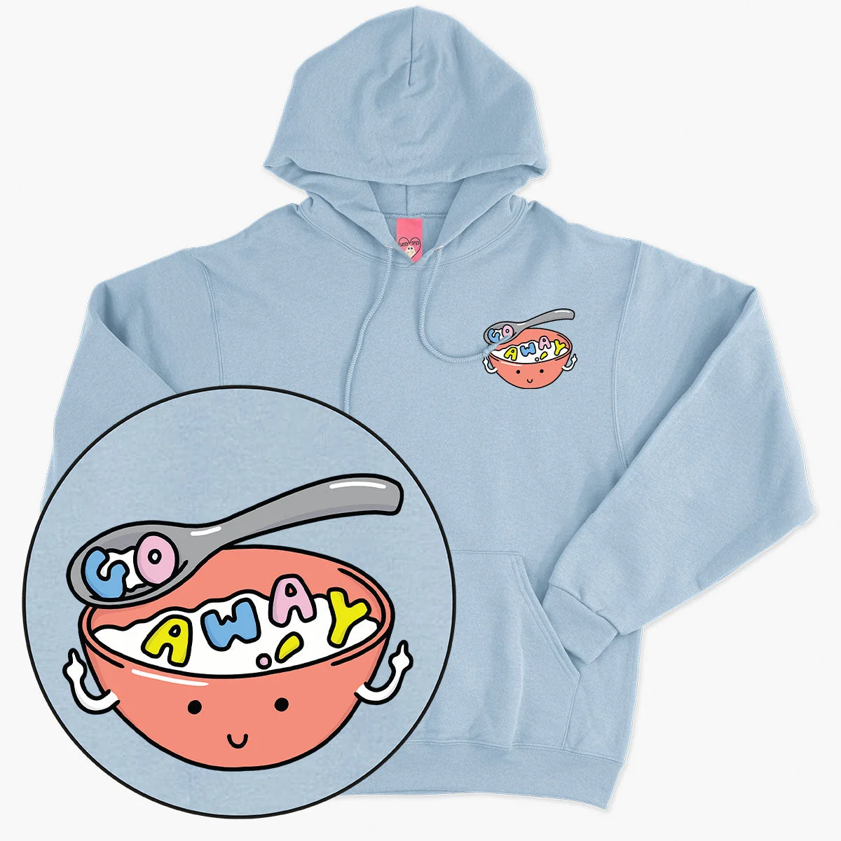 Cozy Printed Unisex Hoodie - Eco-Friendly Cotton Blend
