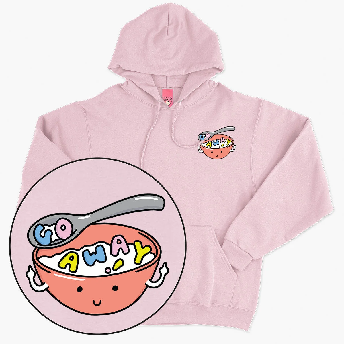 Cozy Printed Unisex Hoodie - Eco-Friendly Cotton Blend