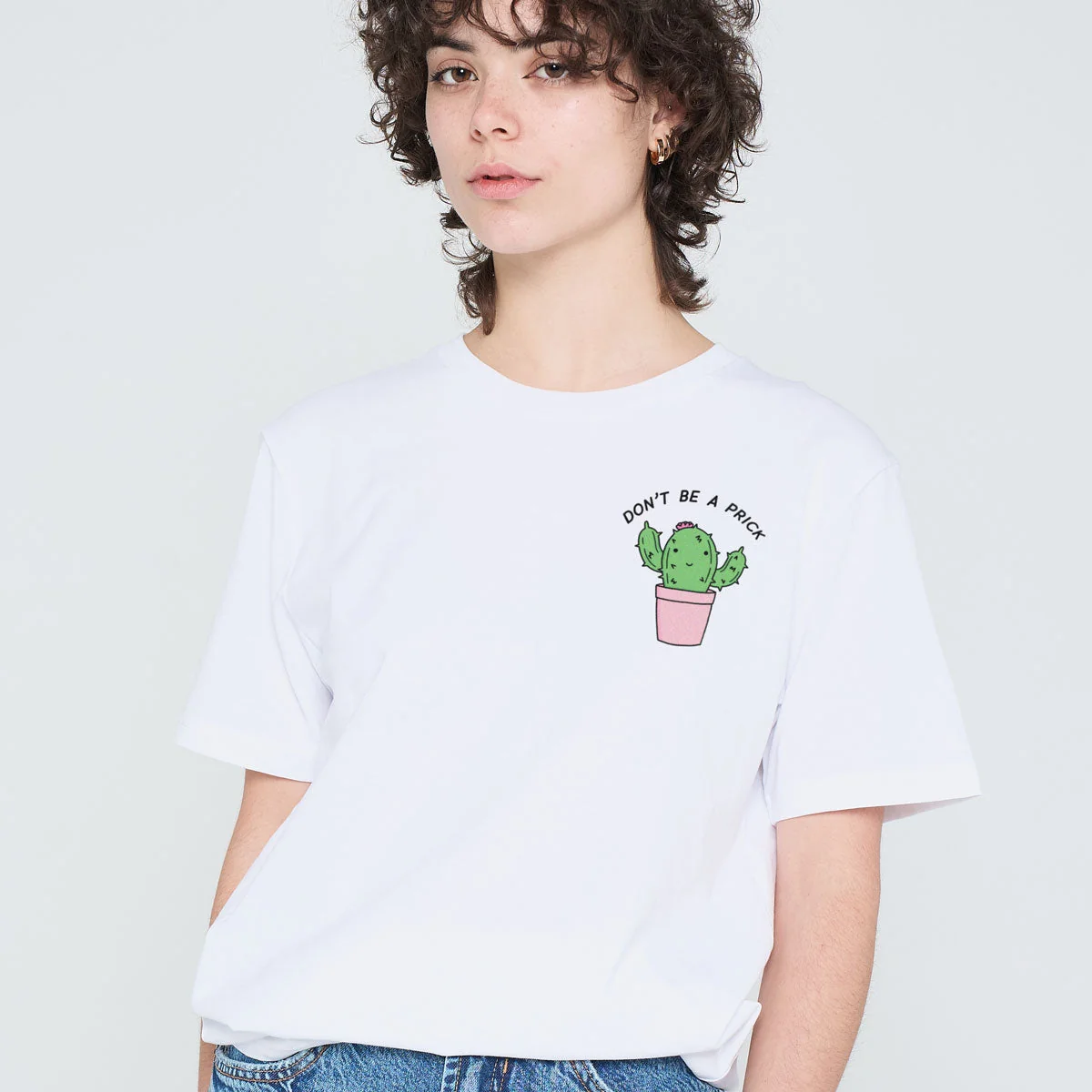 Organic Cotton Unisex T-Shirt - Unique Blue, White, Black, Pink, Green Options