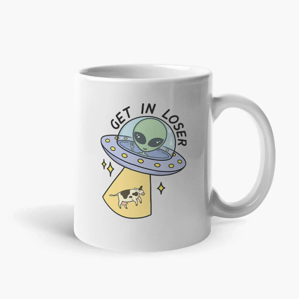 Sassy Spud Funny Coffee Mug - White 11oz Ceramic