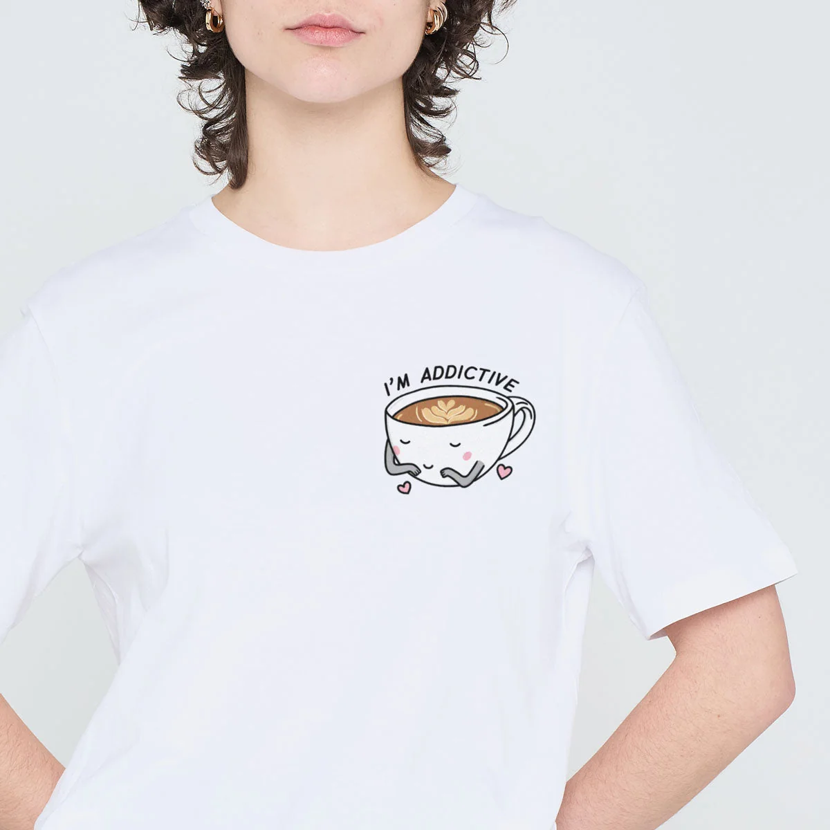 Organic Cotton Unisex Graphic Tee Shirt