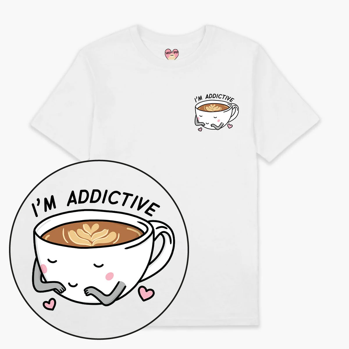 Organic Cotton Unisex Graphic Tee Shirt