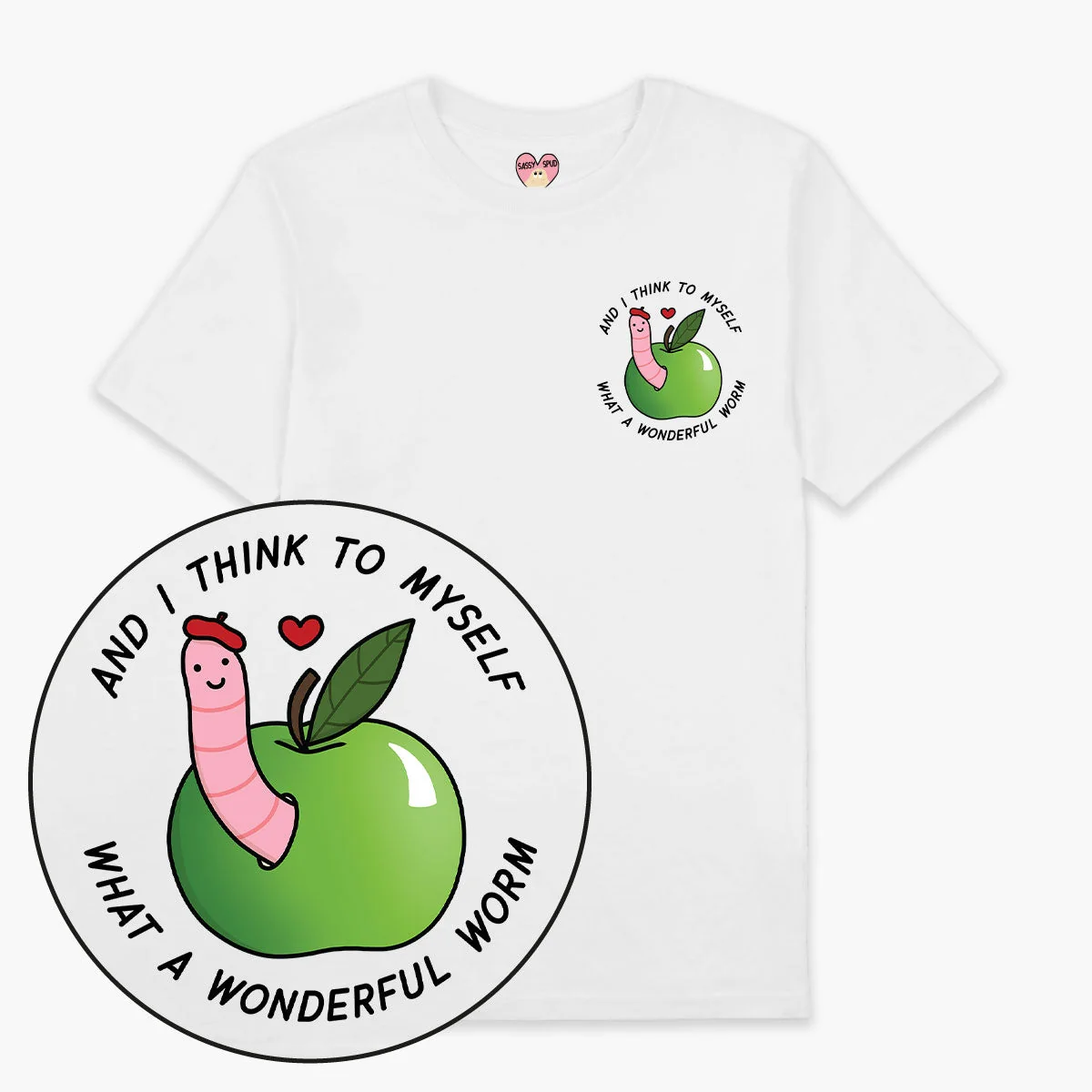 Organic Cotton Sassy Spud Tee - Unisex Fit