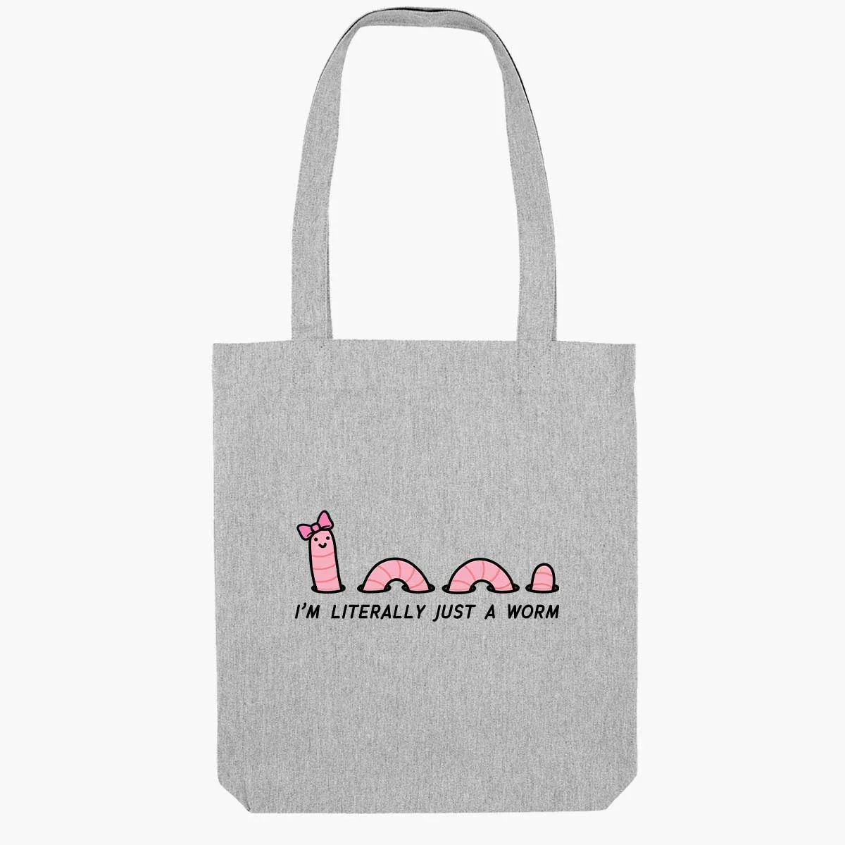 Sassy Black Cotton Tote Bag - Durable & Eco-Friendly