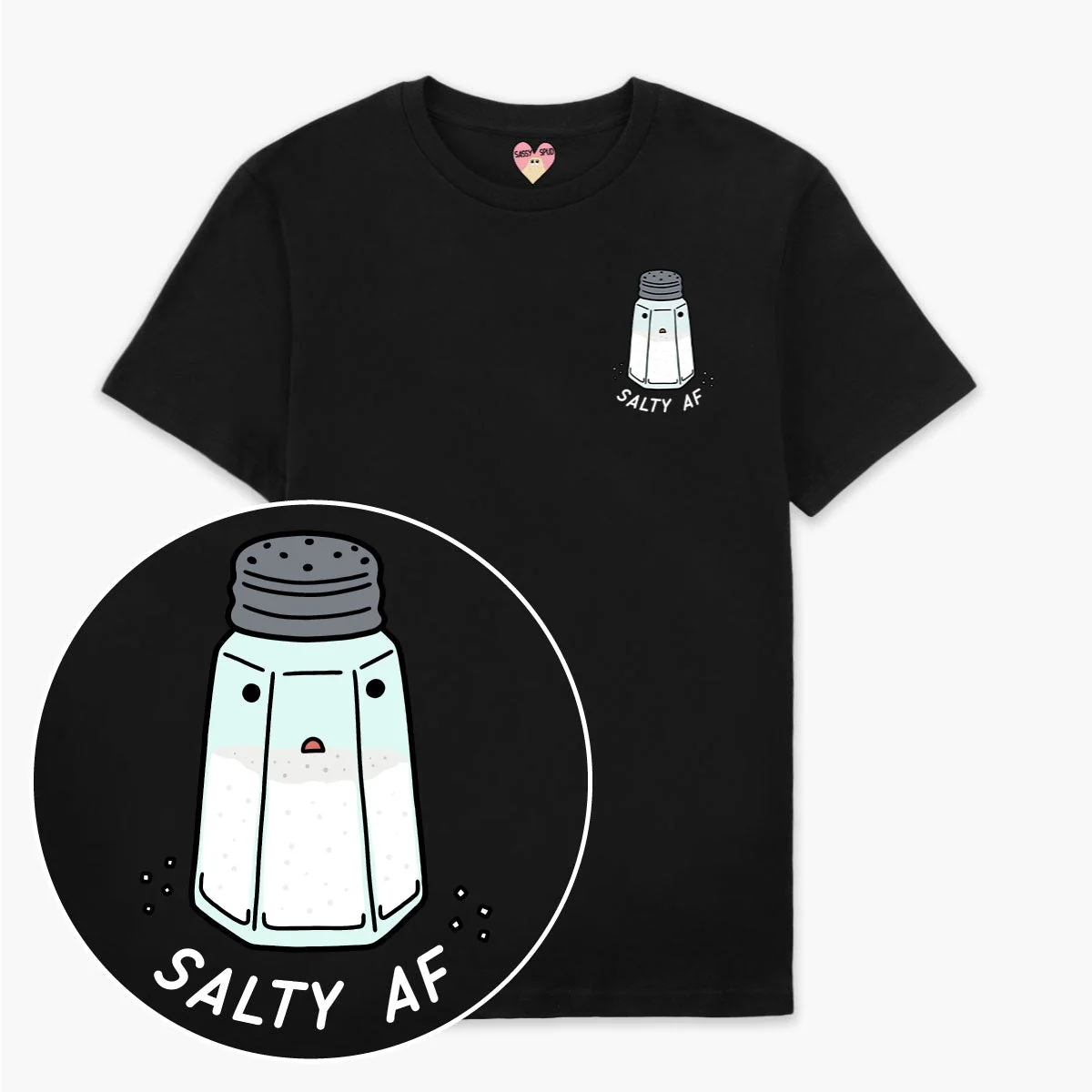 Organic Cotton Unisex Graphic Tee - Salty Design