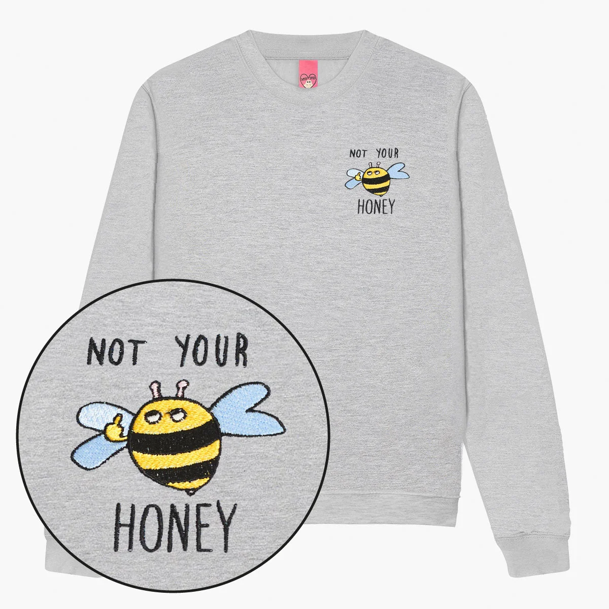 Embroidered Unisex Sweatshirt with Ethical Manufacturing