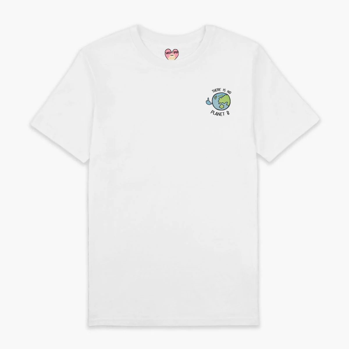 Organic Cotton Planet Embroidered Unisex T-Shirt