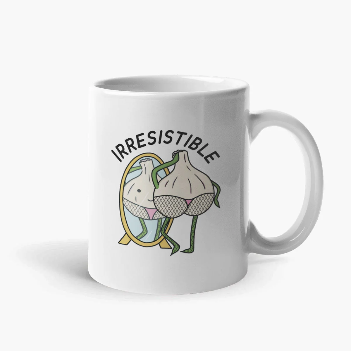 Sassy Spud Sassy White Ceramic Coffee Mug