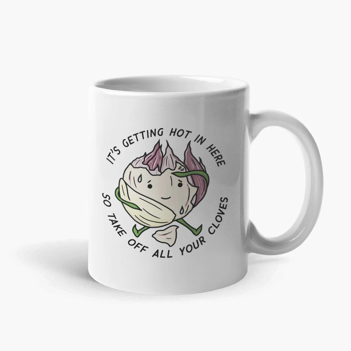 Sassy Spud White Ceramic Funny Coffee Mug 11oz