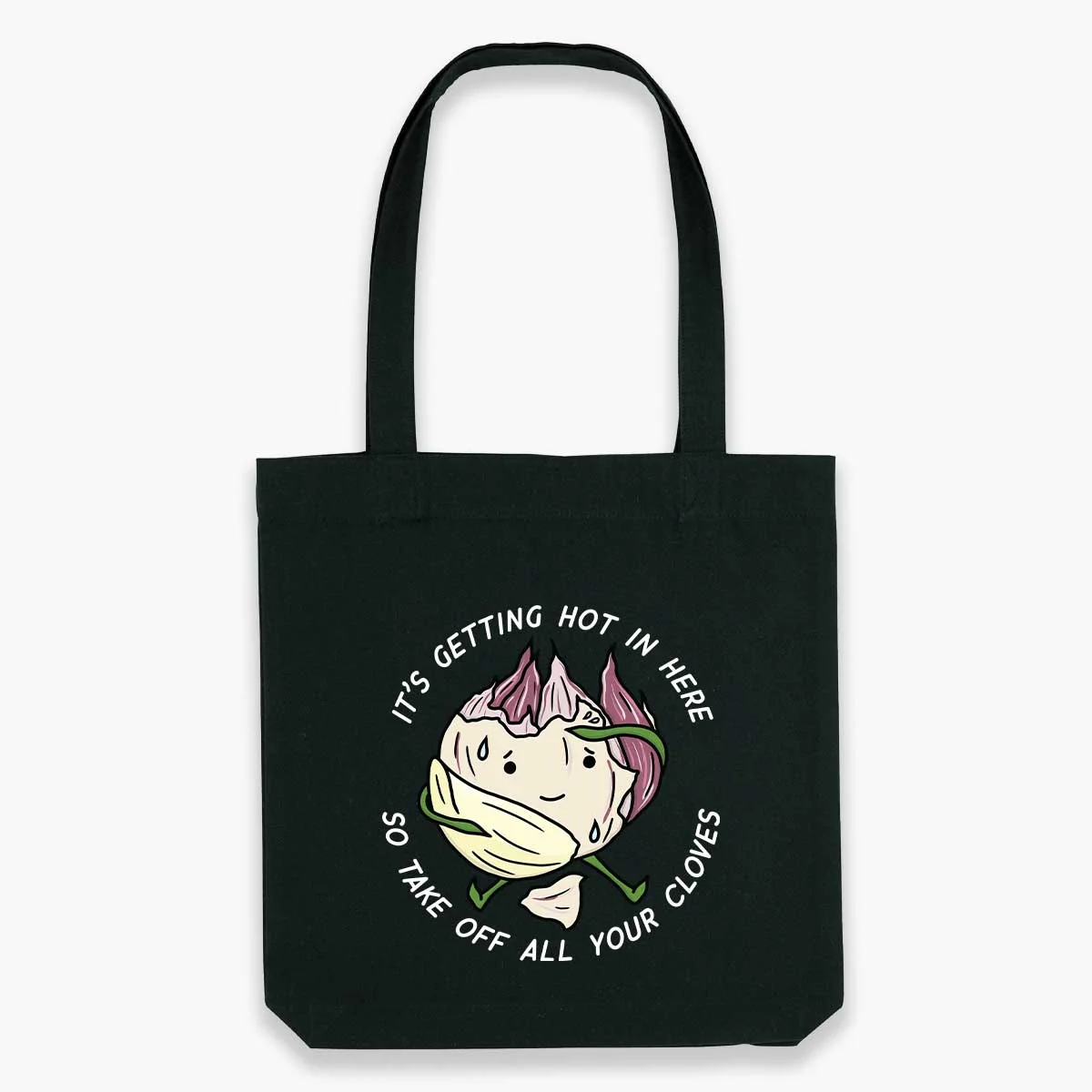 Sassy Organic Cotton Tote Bag with Reinforced Stitching