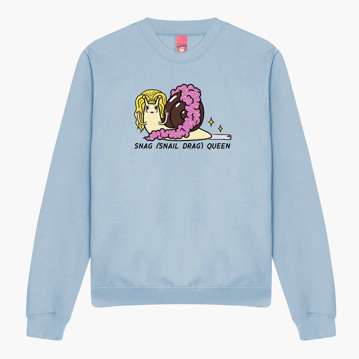 Queen Print Sweatshirt for Unisex Comfort