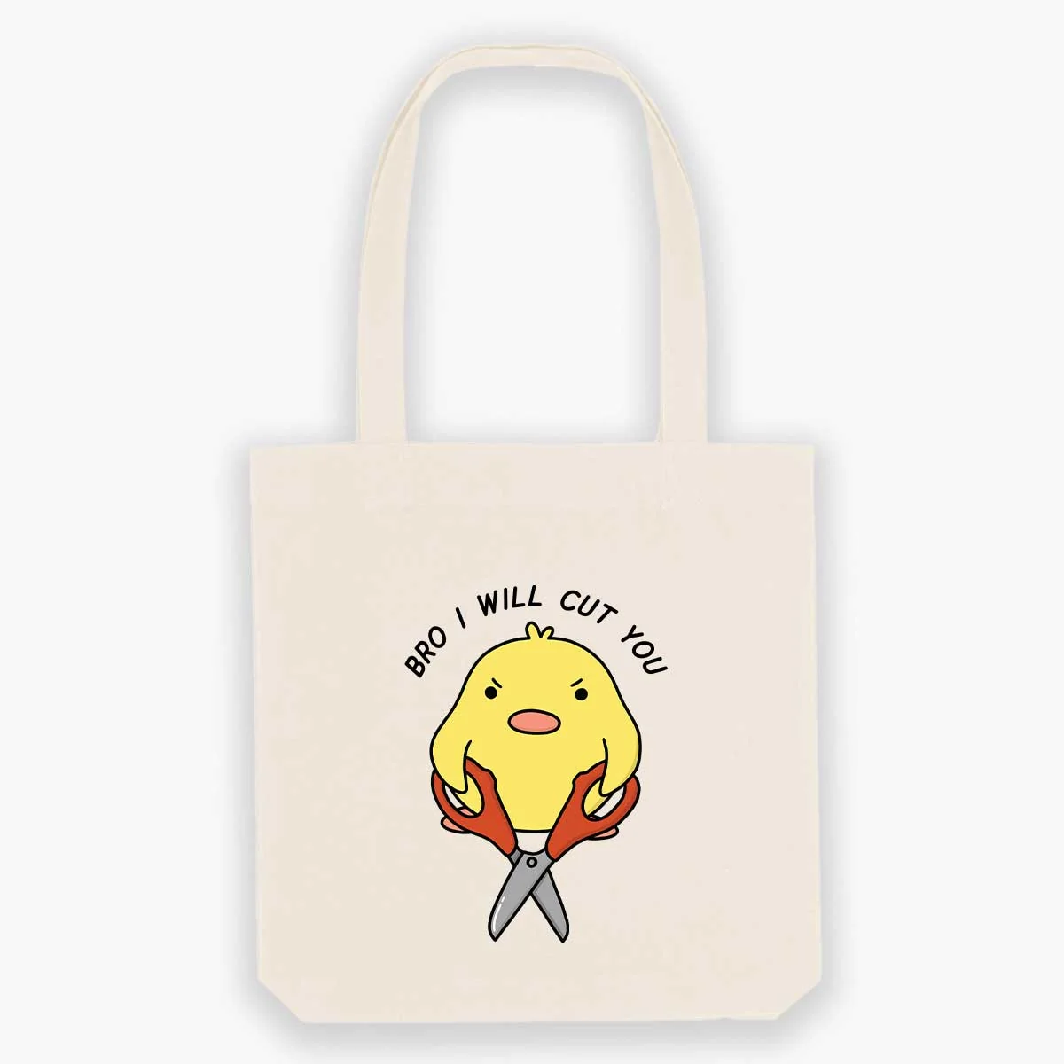 Sassy Organic Cotton Tote Bag - Durable and Ethically Made