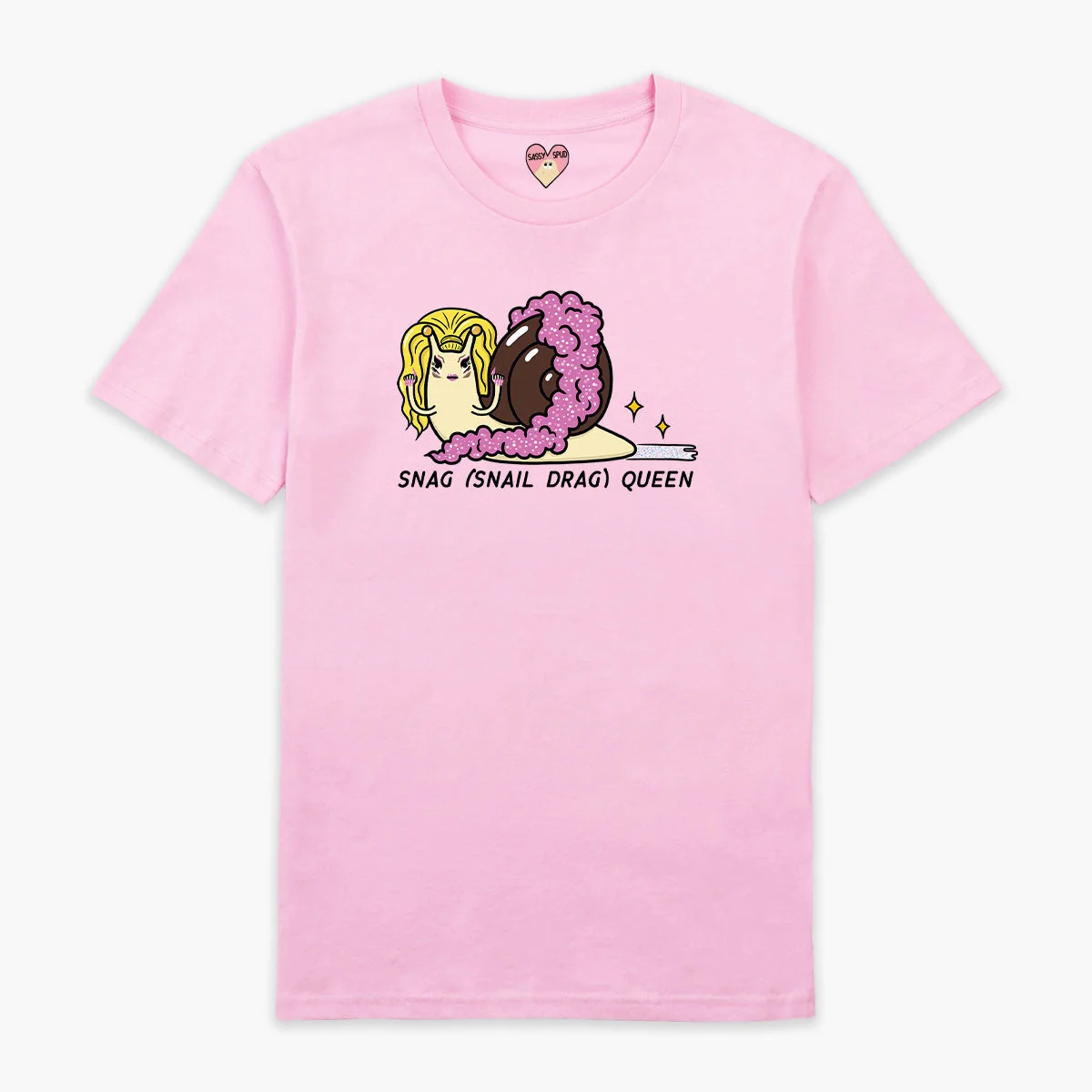 Organic Cotton Snag Queen T-Shirt - Unisex Fit