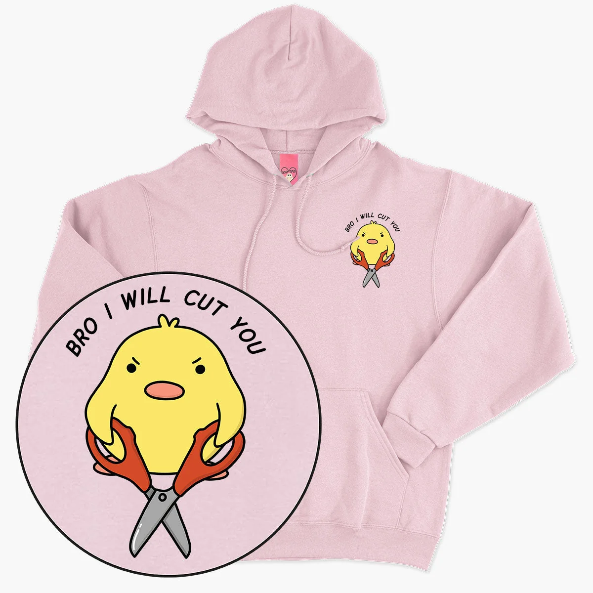 Cozy Printed Hoodie - Unisex Premium Cotton Sweatshirt