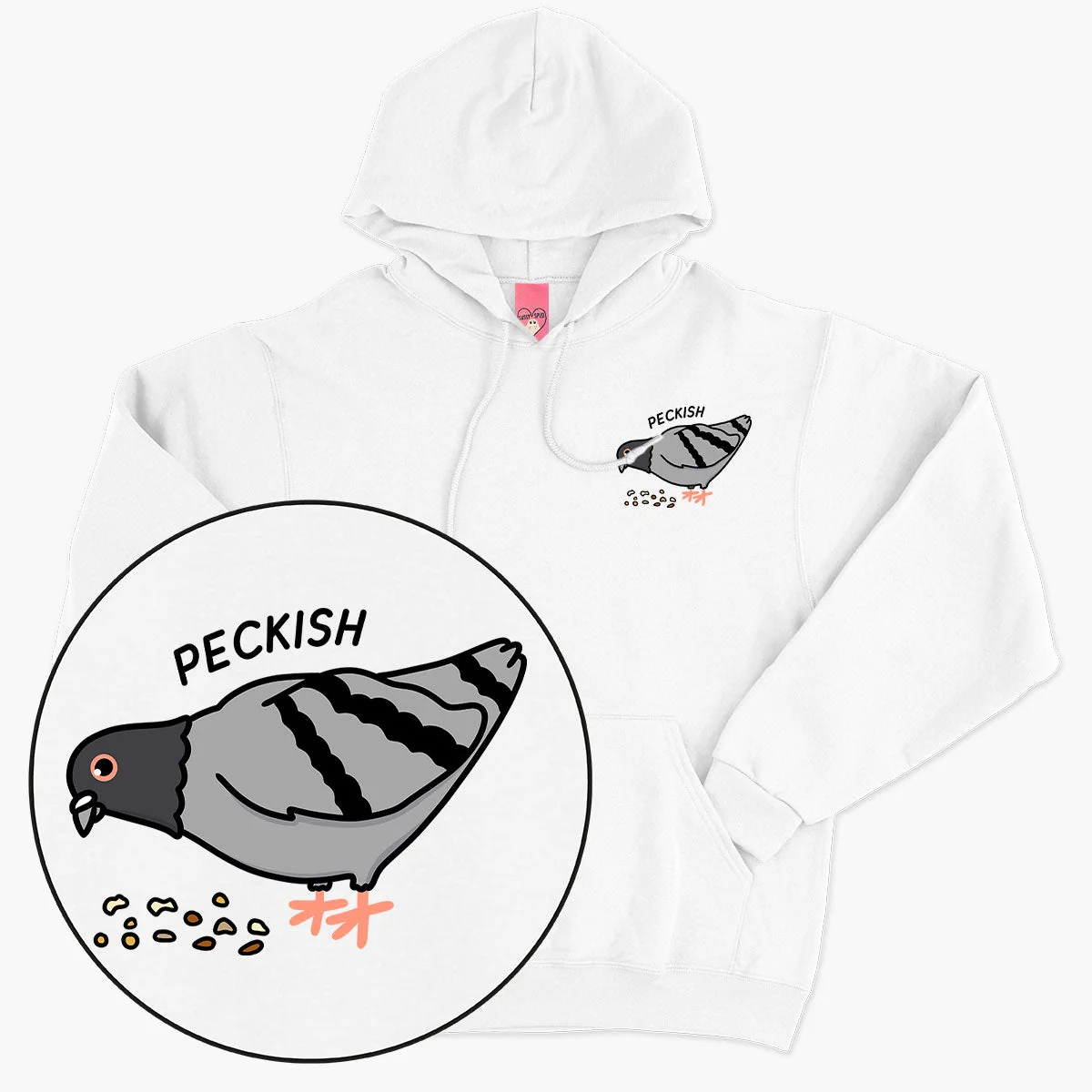 Cosy Cotton Hoodie for Unisex | Cute Print Detail