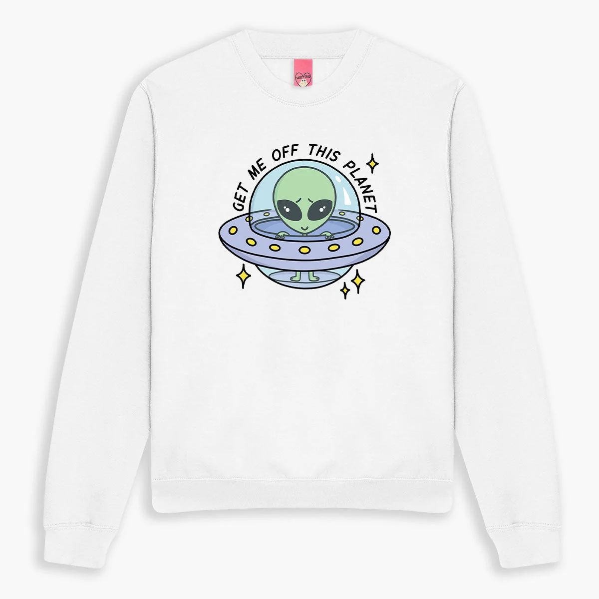Ethically Made Planet Escape Sweatshirt Unisex Fit