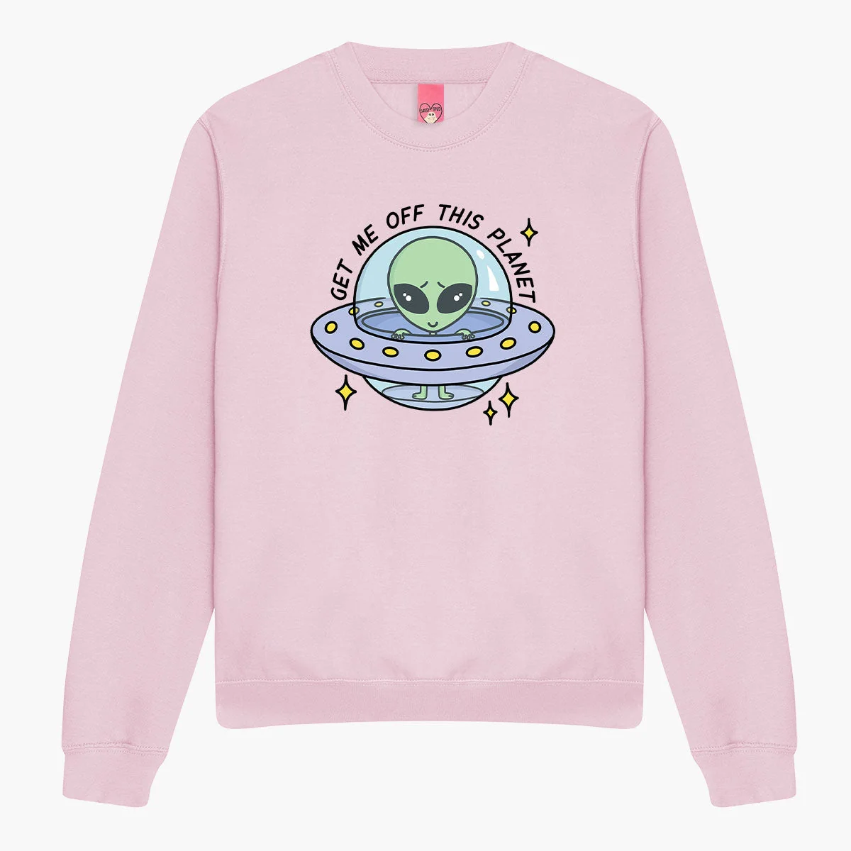 Ethically Made Planet Escape Sweatshirt Unisex Fit