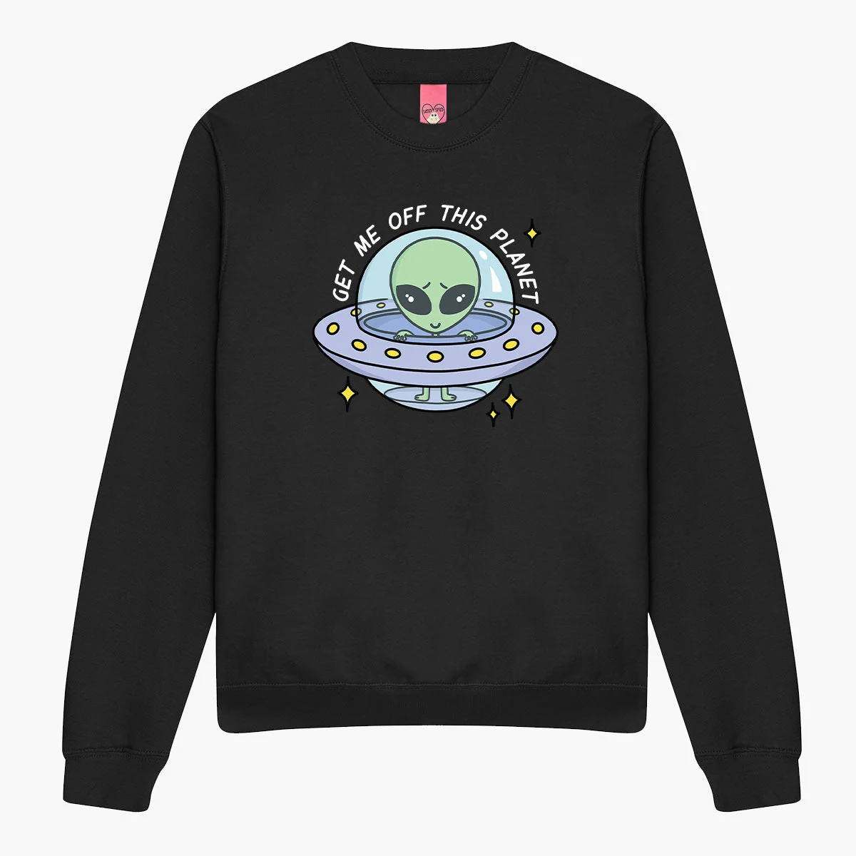 Ethically Made Planet Escape Sweatshirt Unisex Fit