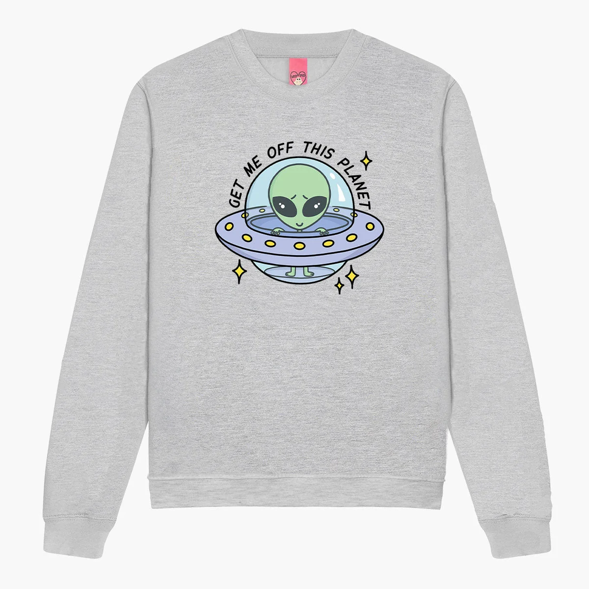 Ethically Made Planet Escape Sweatshirt Unisex Fit