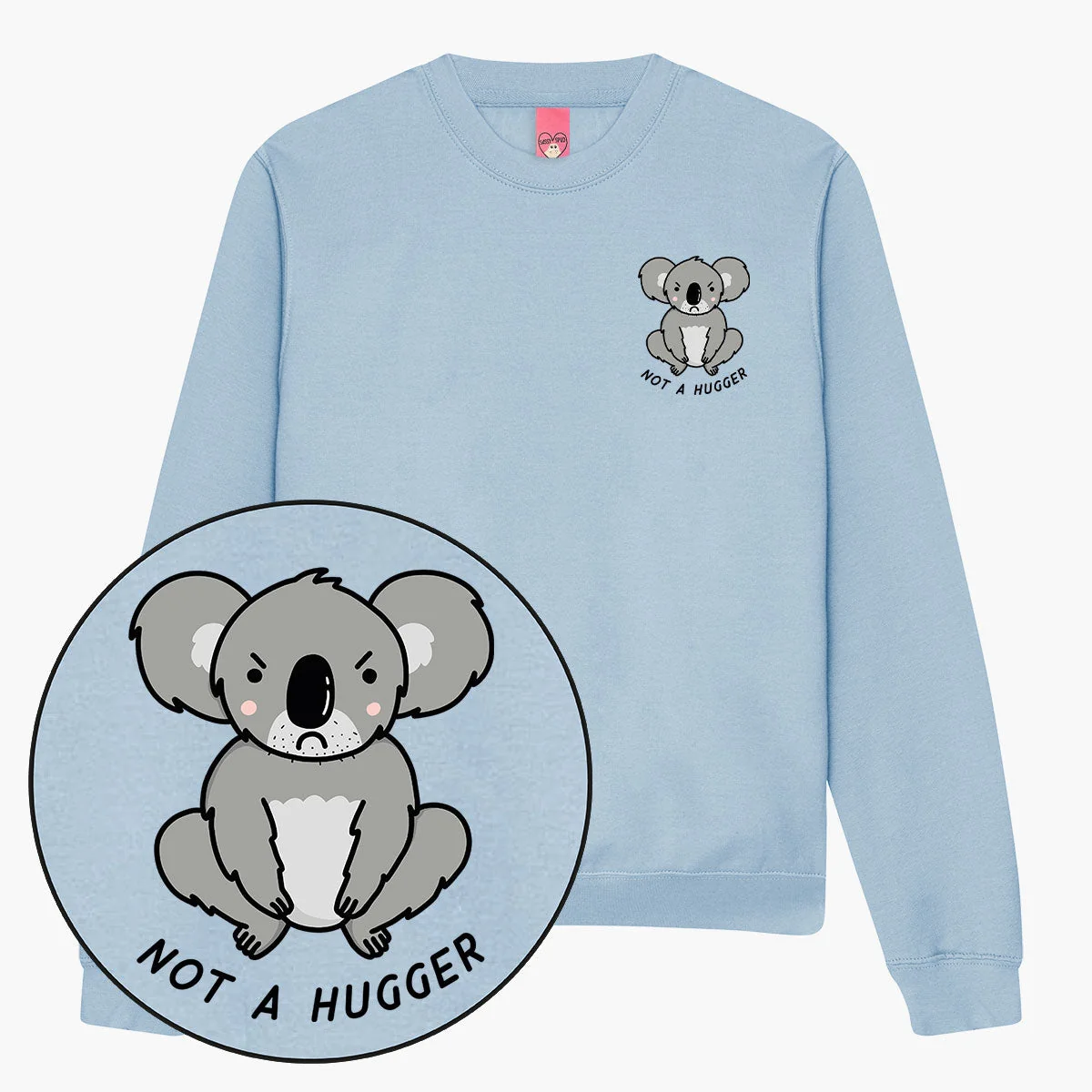 Cute Koala Print Sweatshirt - Unisex Fit, Ethically Made