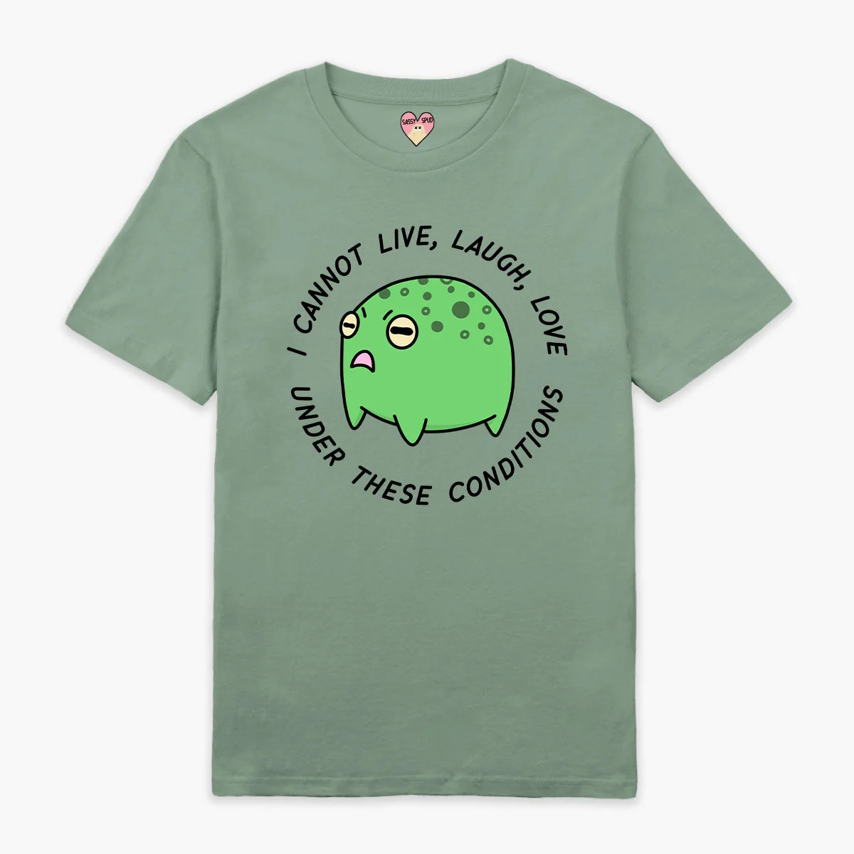 Sassy Spud Printed Unisex Organic Cotton Tee