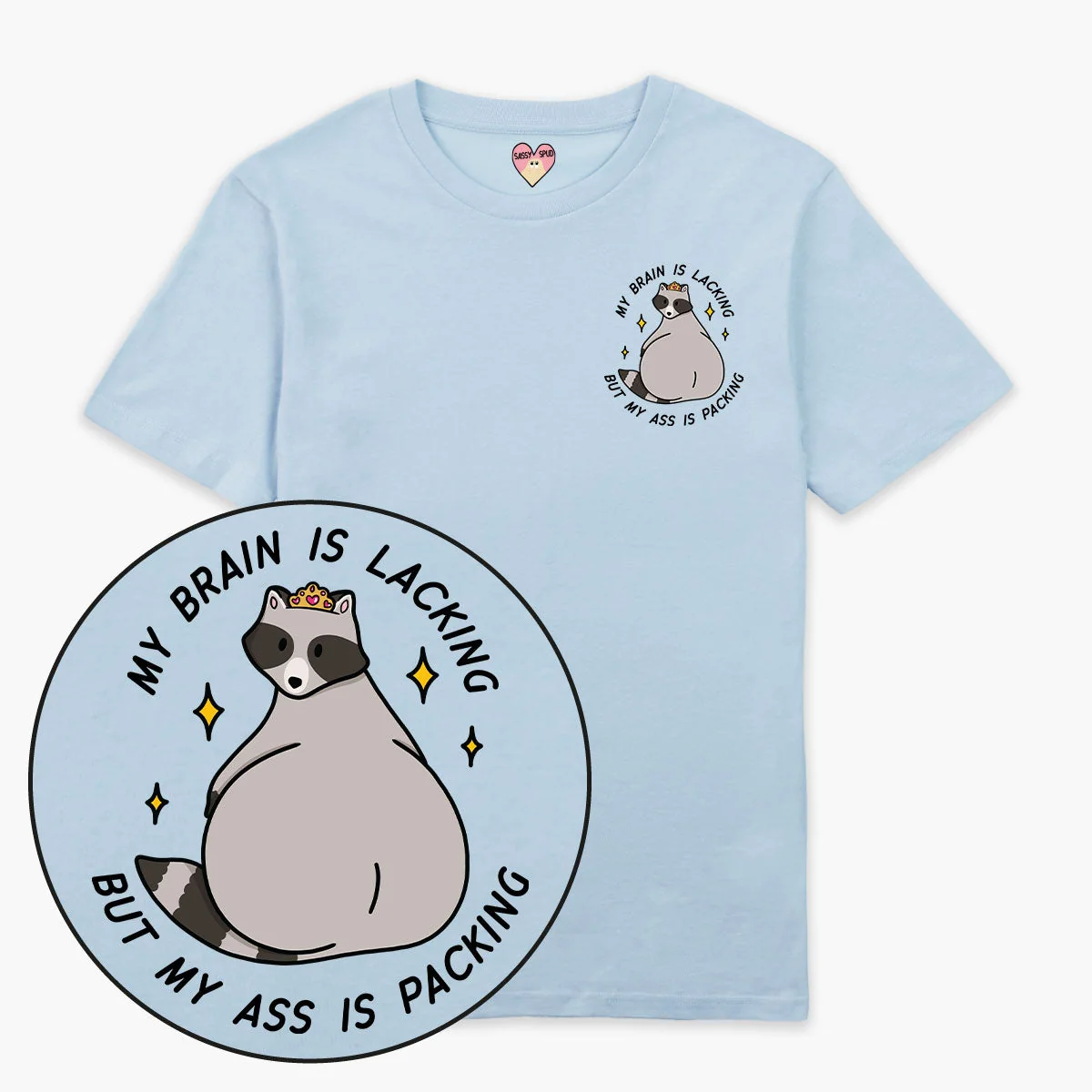 Organic Cotton Sassy Spud Printed T-Shirt