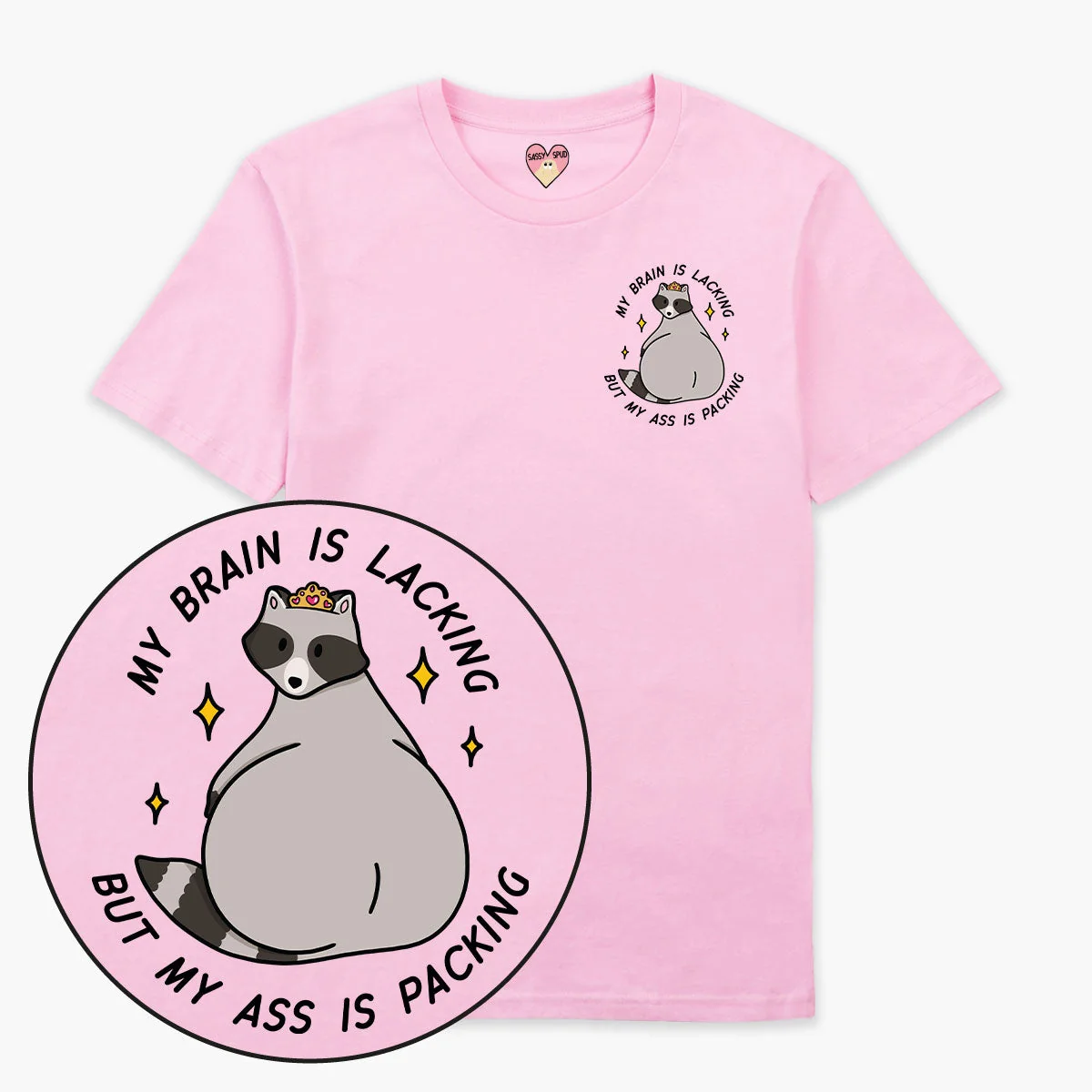 Organic Cotton Sassy Spud Printed T-Shirt