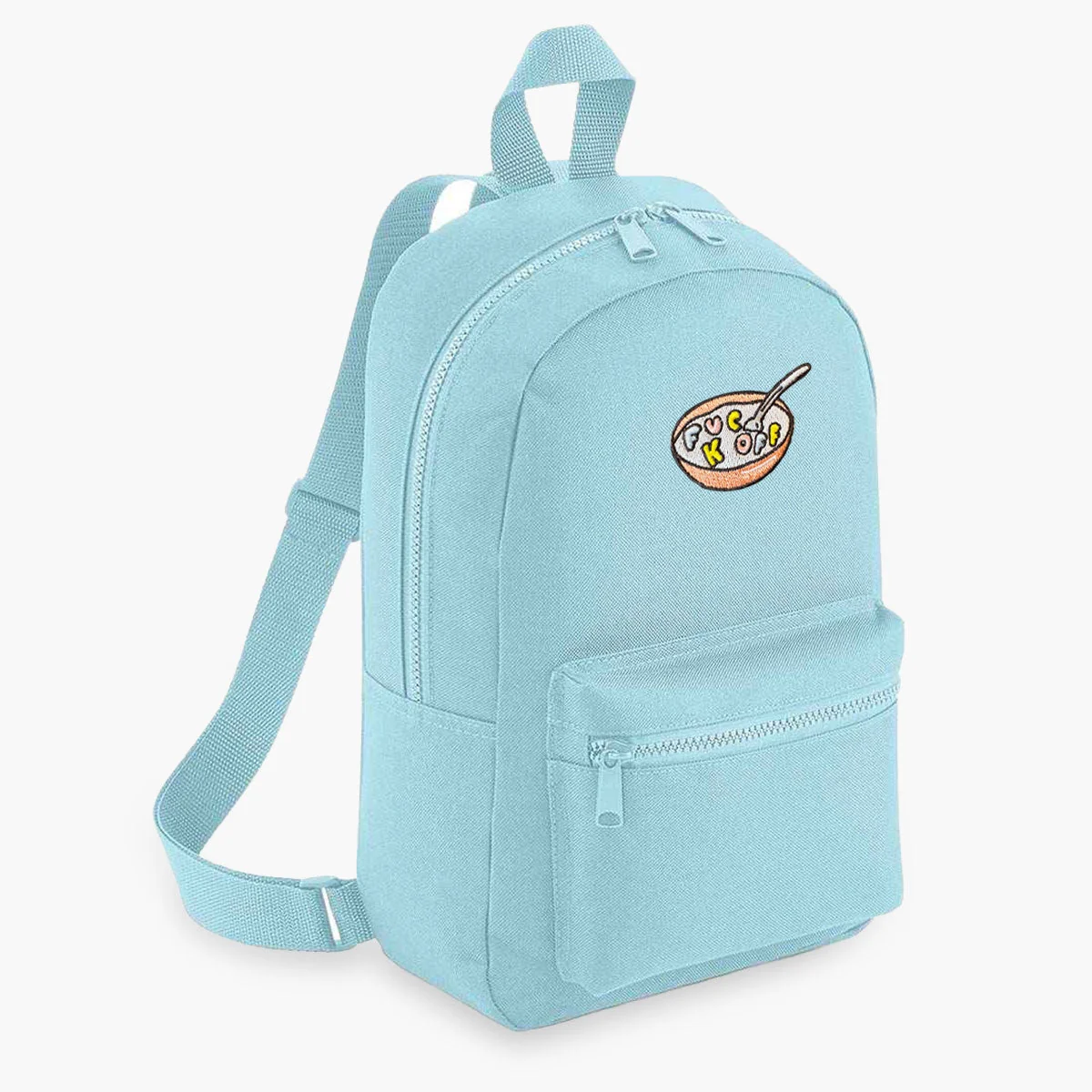 Sassy Embroidered Mini Backpack - Durable Vegan Ethical Design