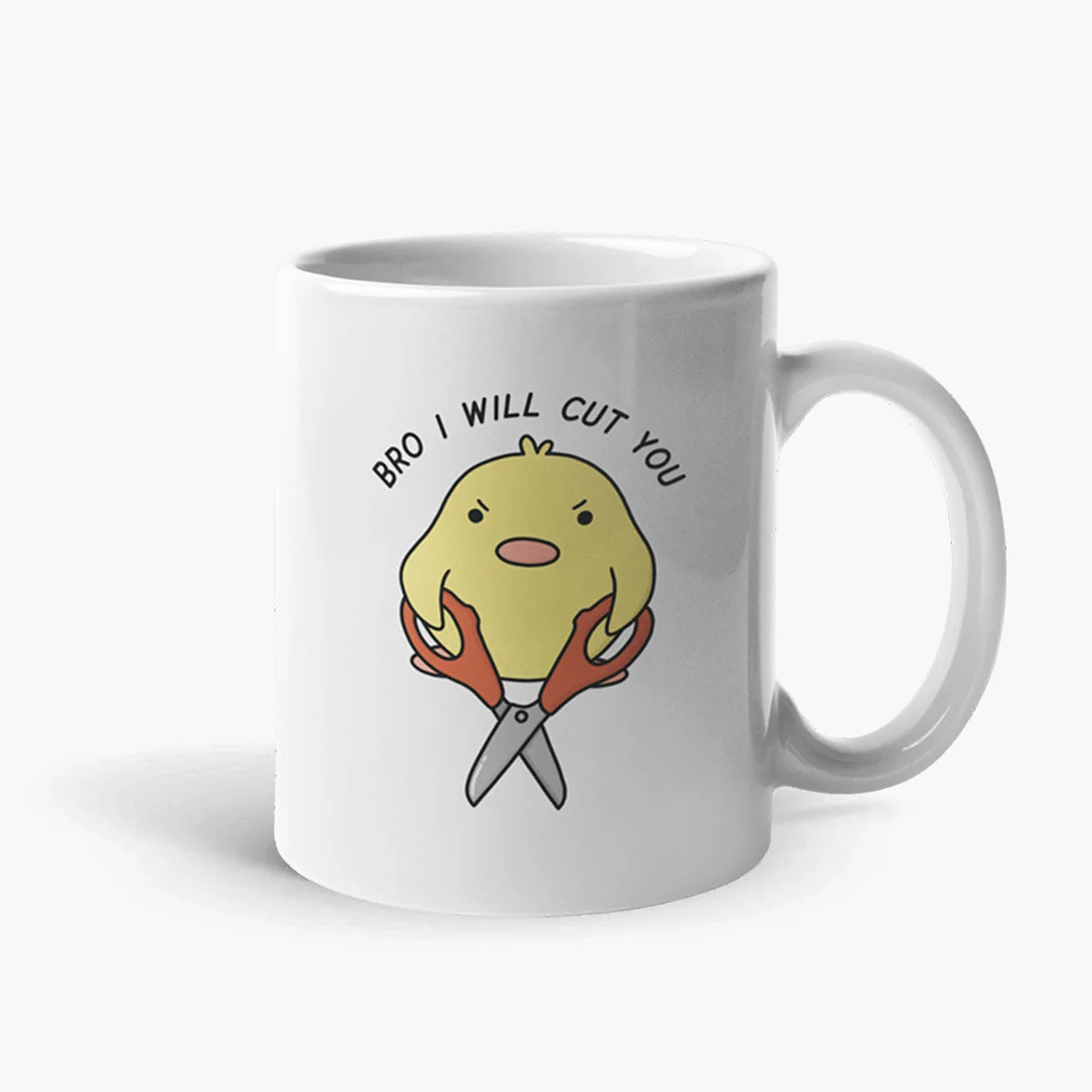 Sassy Spud Funny Will Cut You 11oz Coffee Mug