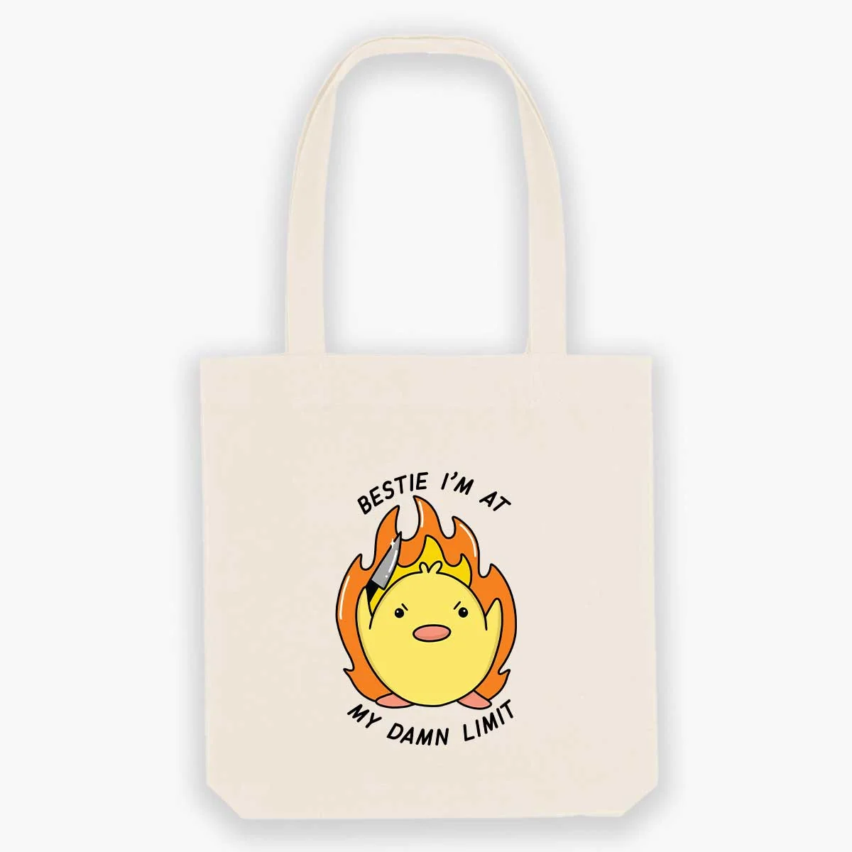 Sassy Organic Cotton Tote Bag - Durable & Ethically Made