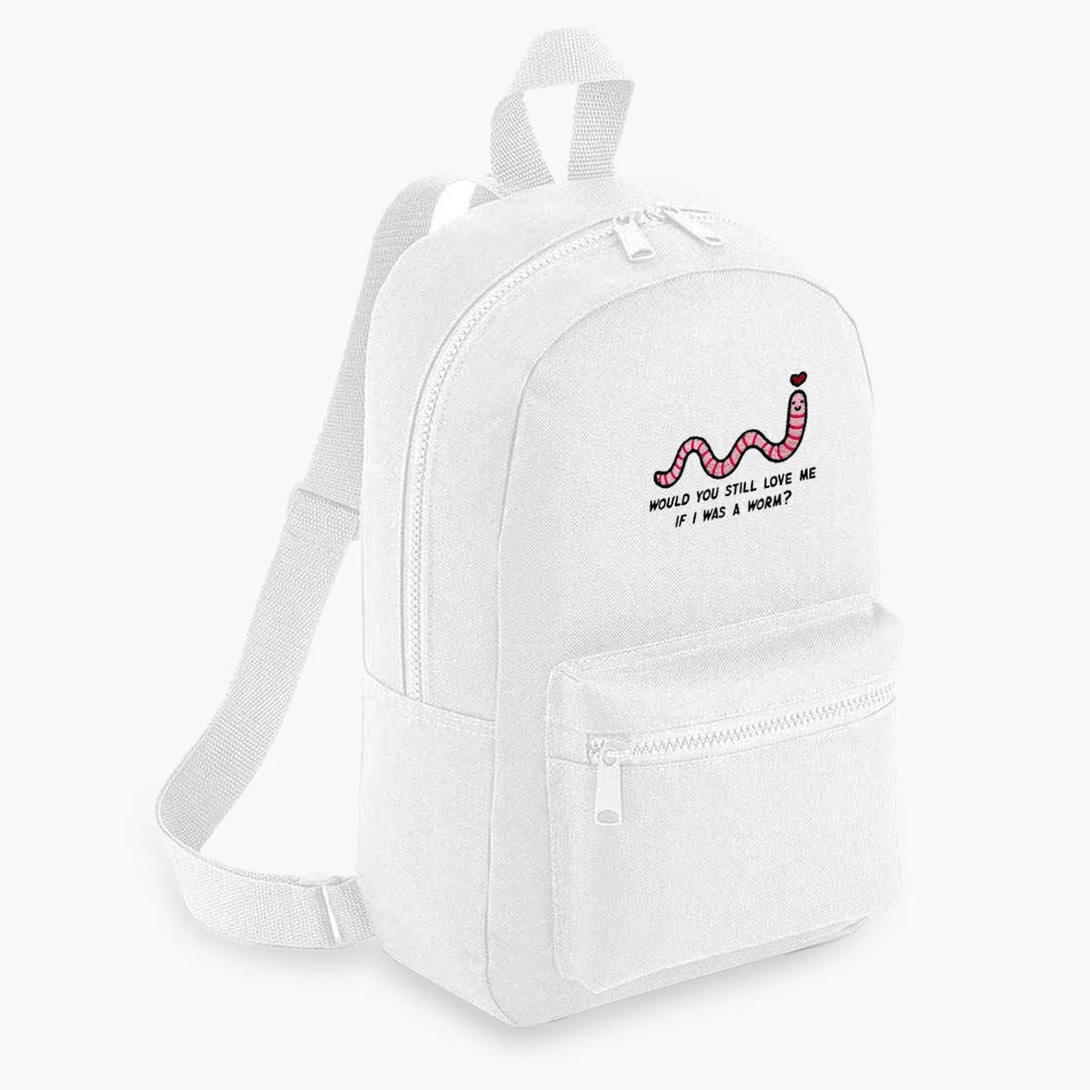 Sassy Embroidered Mini Backpack | Eco-Friendly & Vegan