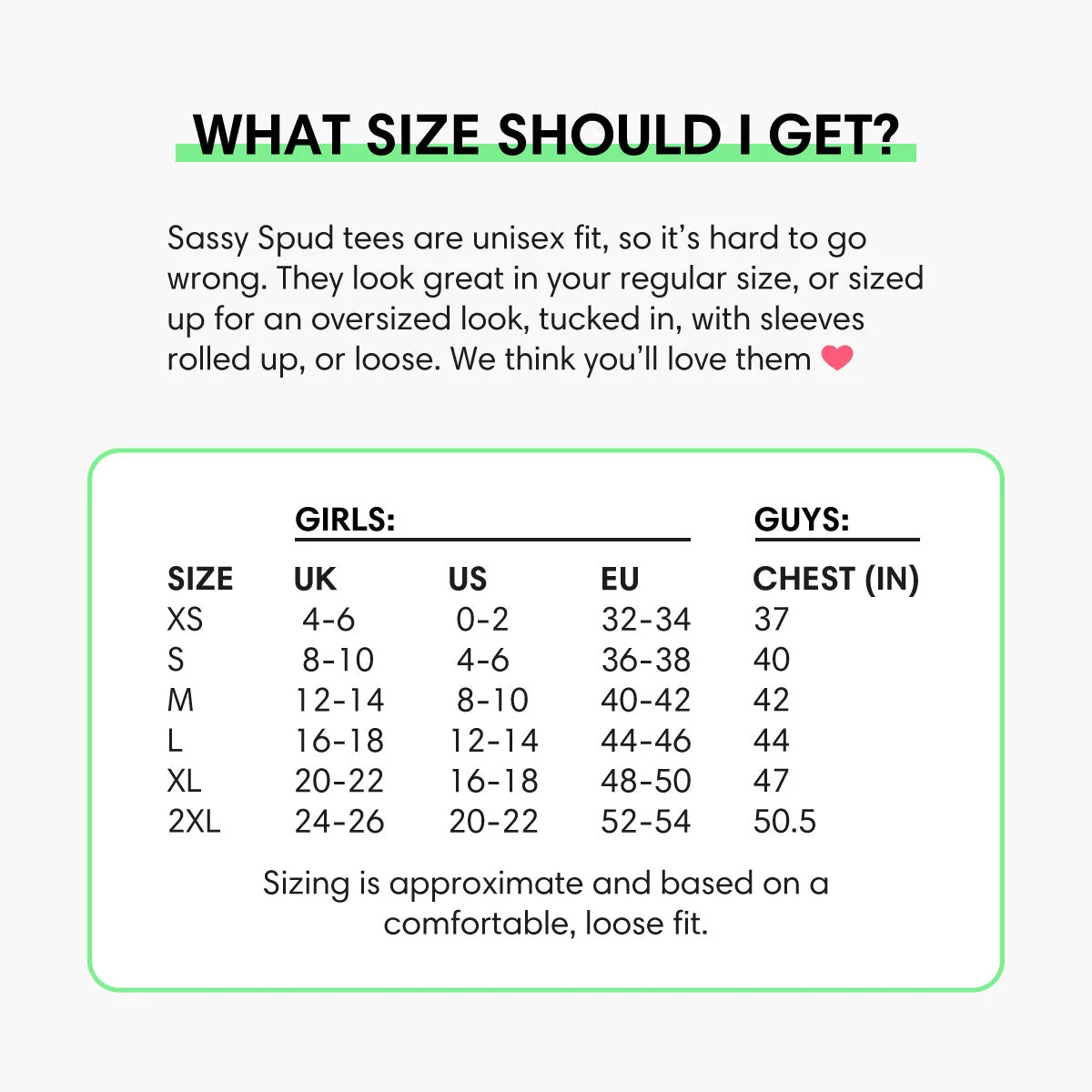 Organic Cotton Unisex T-Shirt - Sassy Spud Design